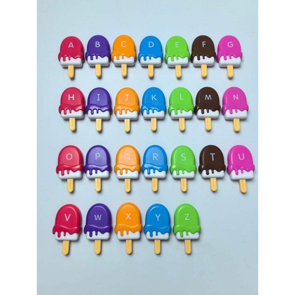 Match Letters Alphabet Ice Cream Learning Toys