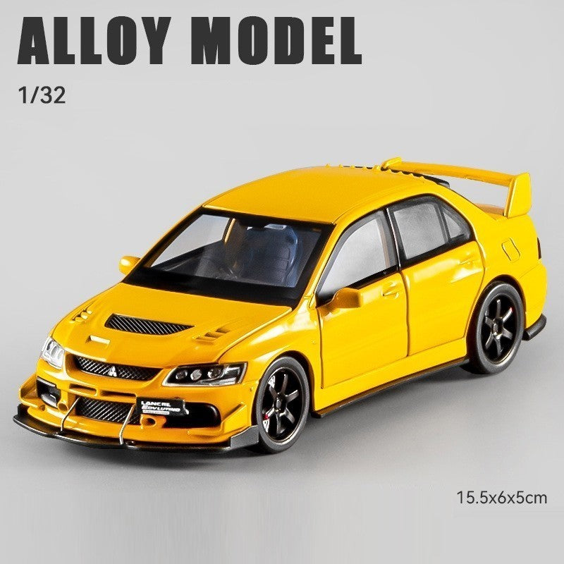 Mitsubishi Lancer Evolution EVO 9 Final Edition Race Car Miniature Toy