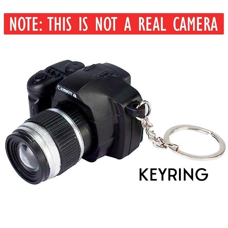 Mini Vintage Camera Keychain