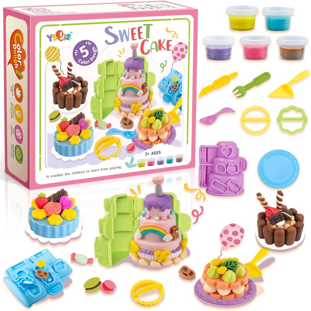 DIY Creative Clay Play Dough Food Sensory Toy