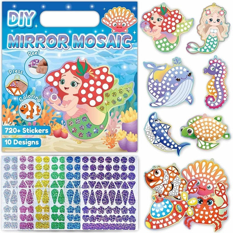 DIY Mirror Mosaic Sticker 720+ Stickers