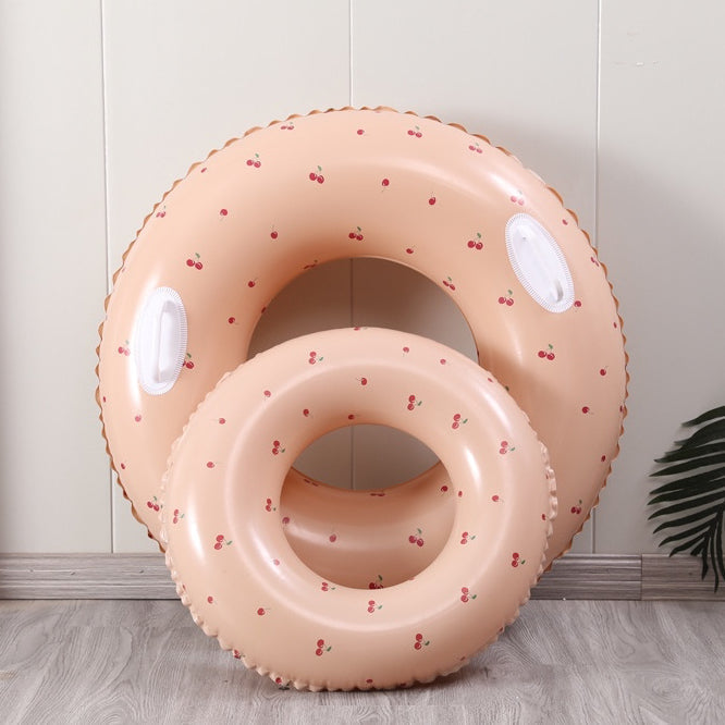 Swim Ring Pin Stripe Green 16cm