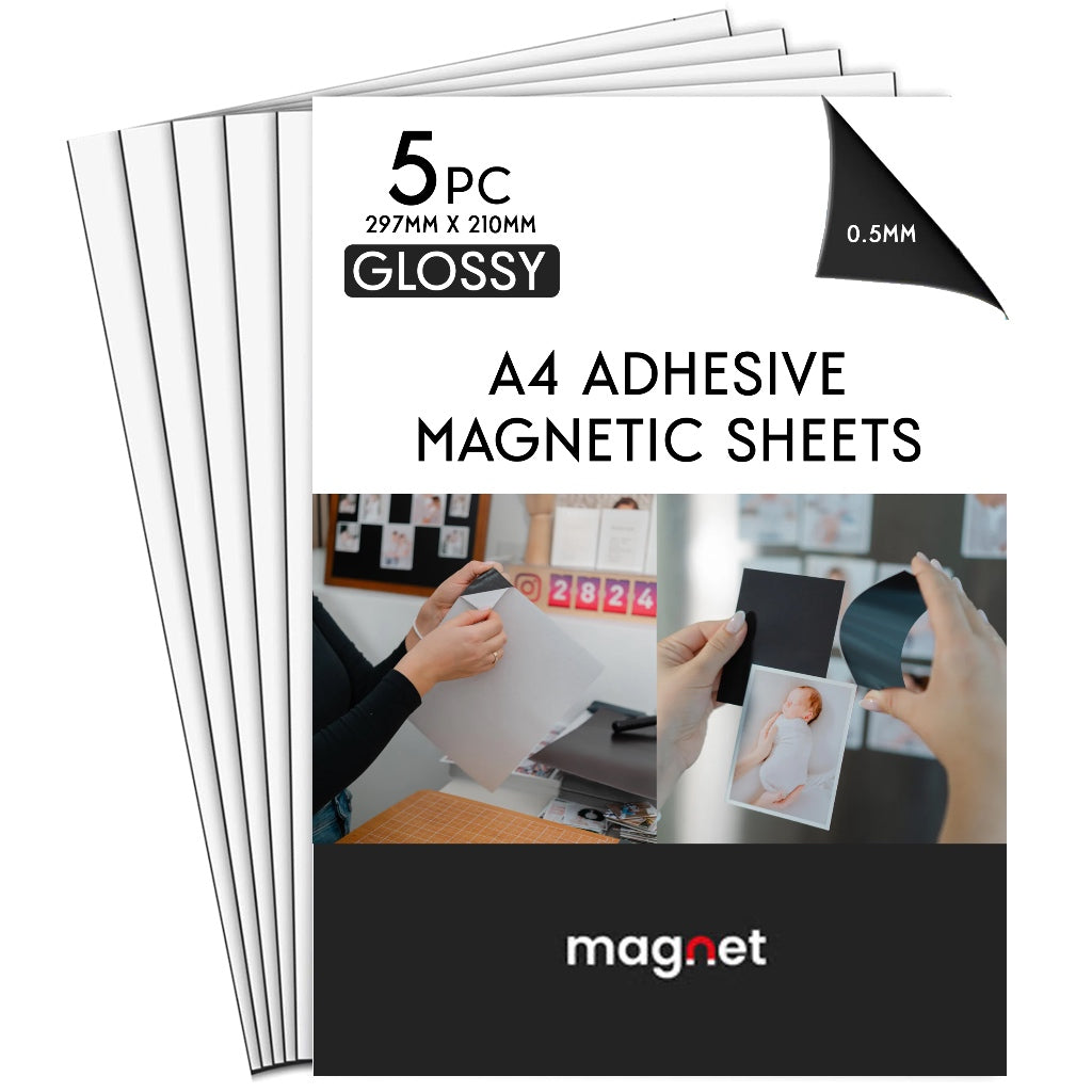 Adhesive Flexible Magnetic Sheets