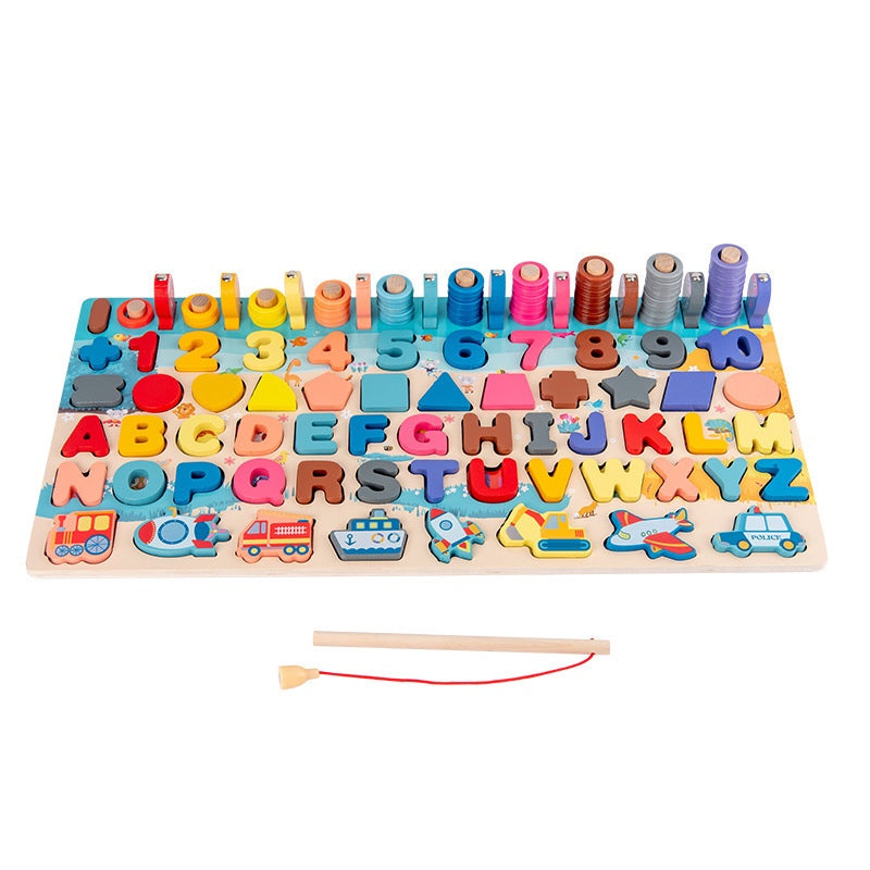 6in1 Rainbow Fishing Puzzle
