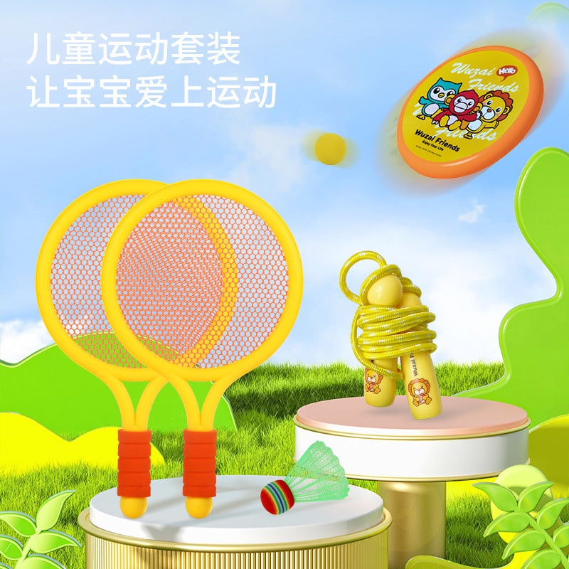 3in1 Outdoor Sports Set with Skipping Rope