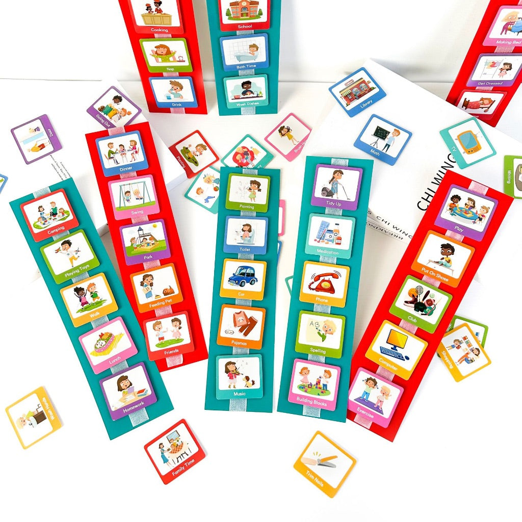 Visual Kids Routine Chart Cards