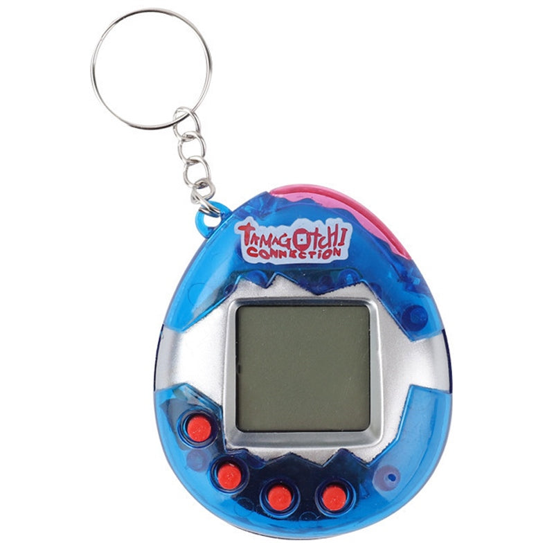 Retro Virtual Pet Toy Tamagotchi Keychain