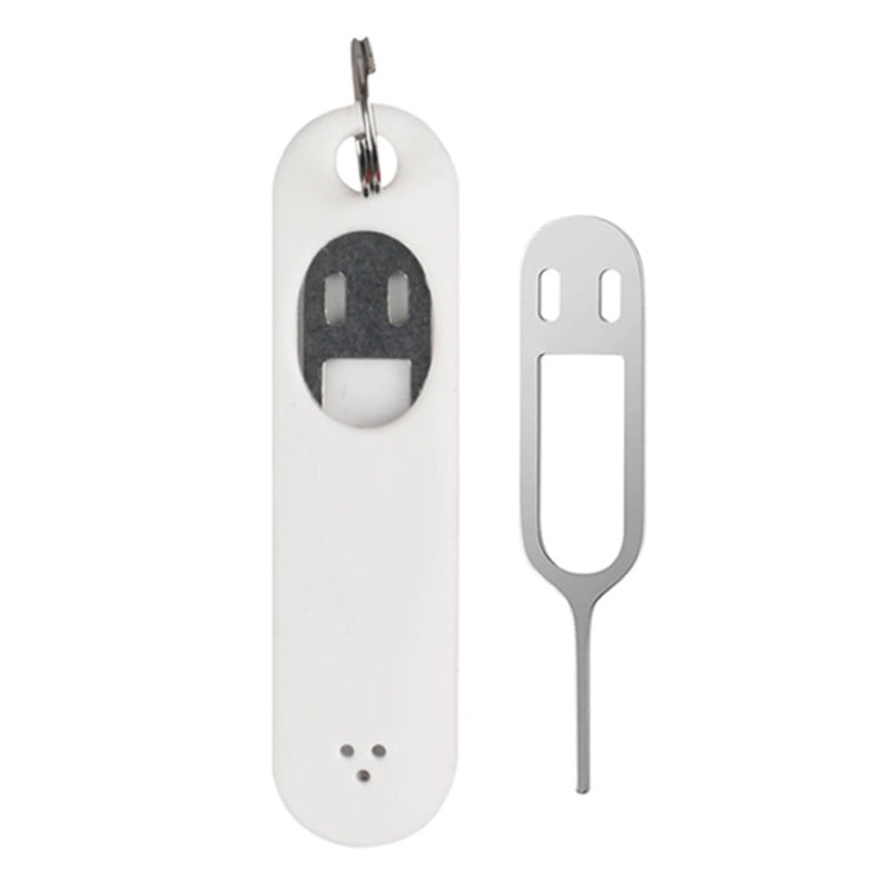 Anti-Lost SIM Card Eject Pin Key Tag Keychain