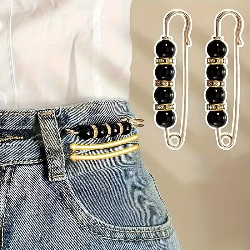 Adjustable Clips Tighten Loose Pants Clothes Safety Pin