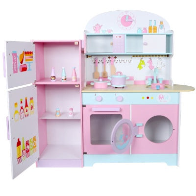 Pink Refrigerator Kitchen