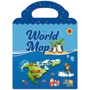 Sticker Book World Map