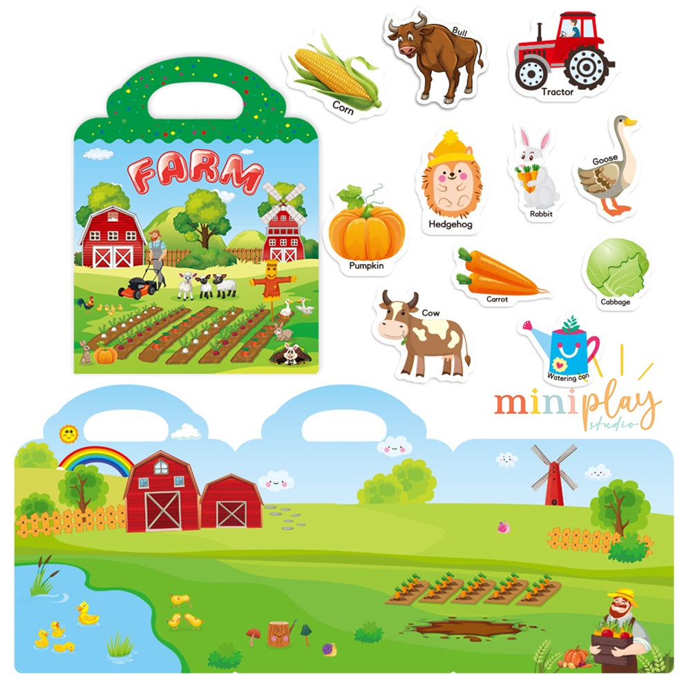 Sticker Book Farm