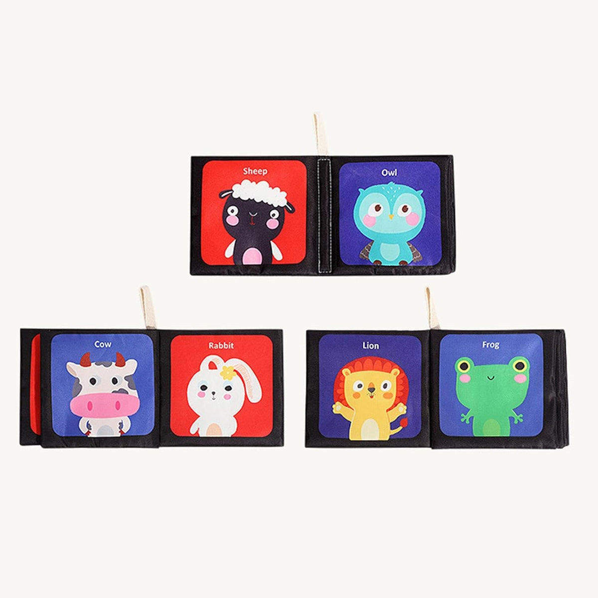 Baby Crinkle High Contrast Sensory Book