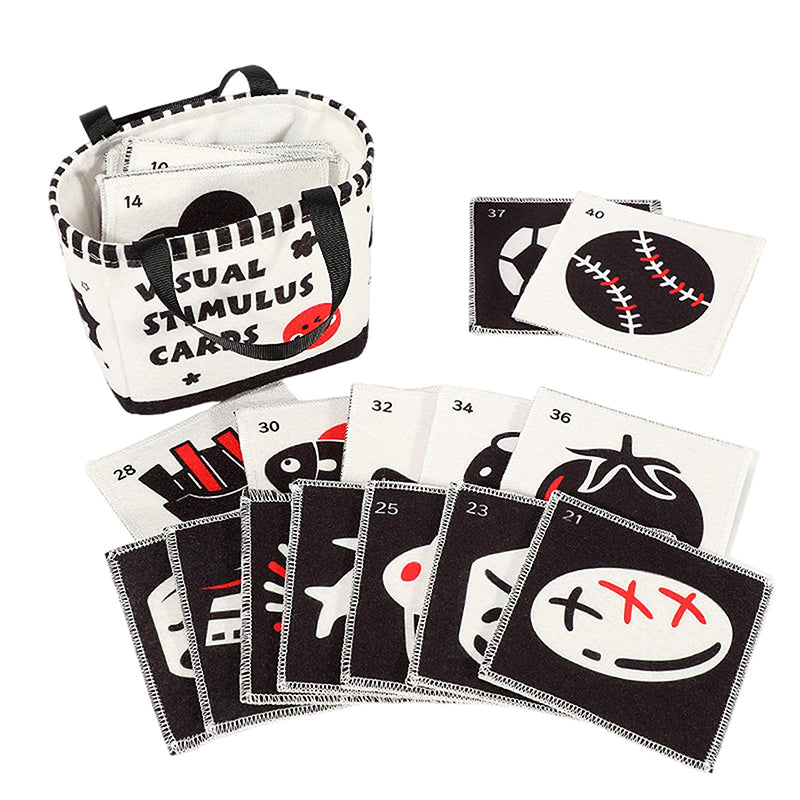 Visual Stimulus Fabric Cards