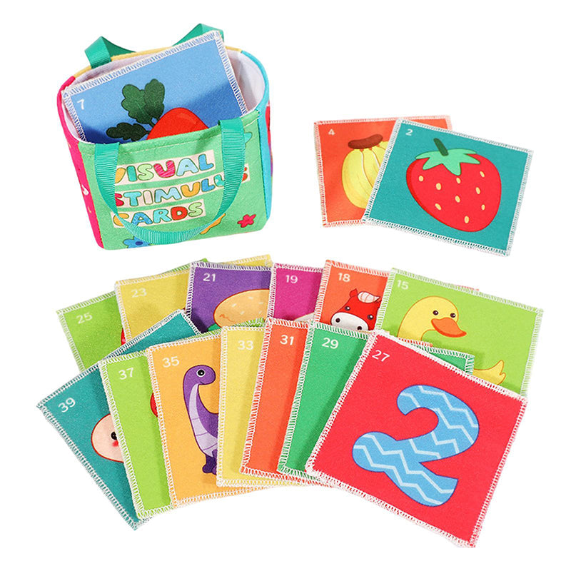 Visual Stimulus Fabric Cards