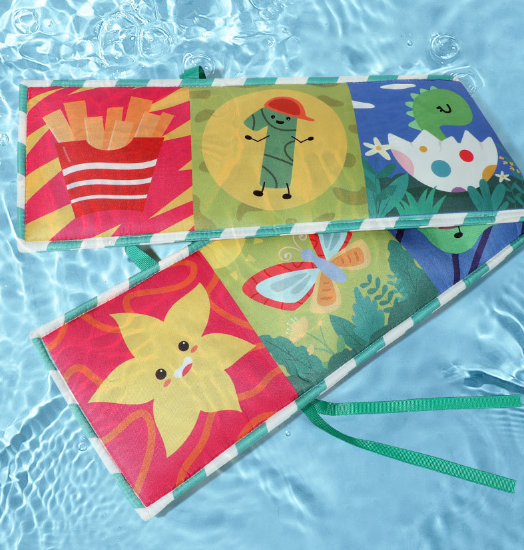 Bedside Baby Sensory Soft Cloth Books
