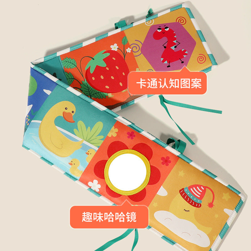 Bedside Baby Sensory Soft Cloth Books