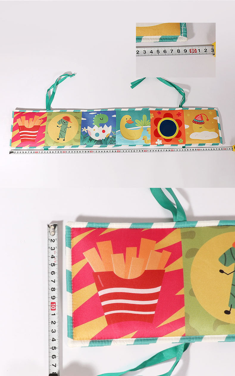 Bedside Baby Sensory Soft Cloth Books