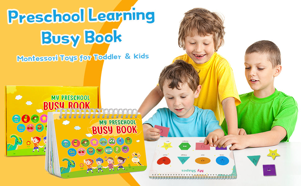 Busy Book Yellow