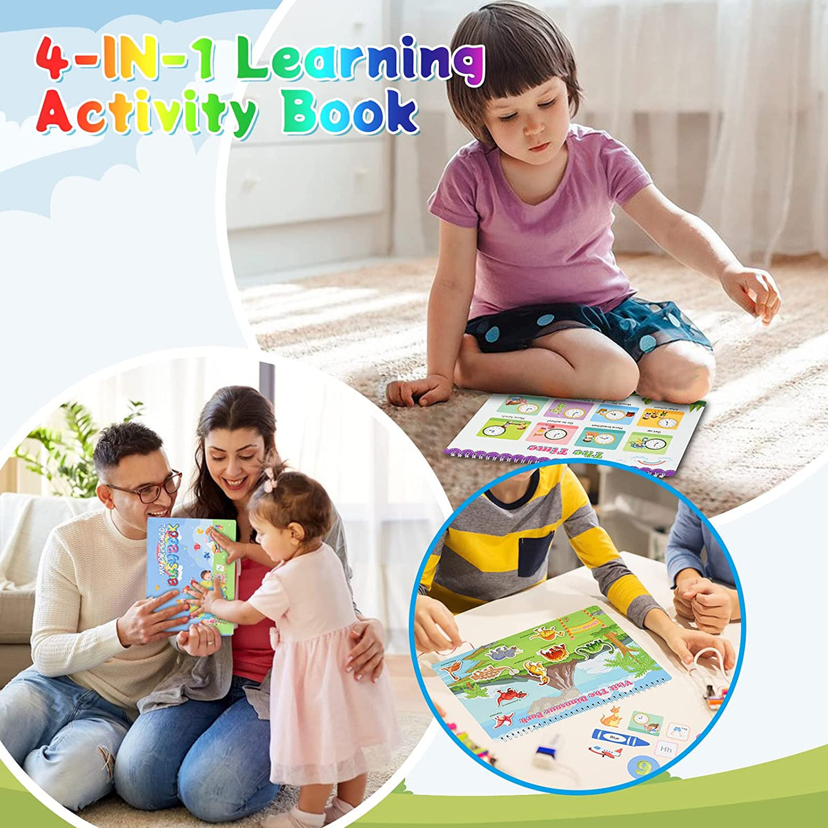 Busy Book Blue