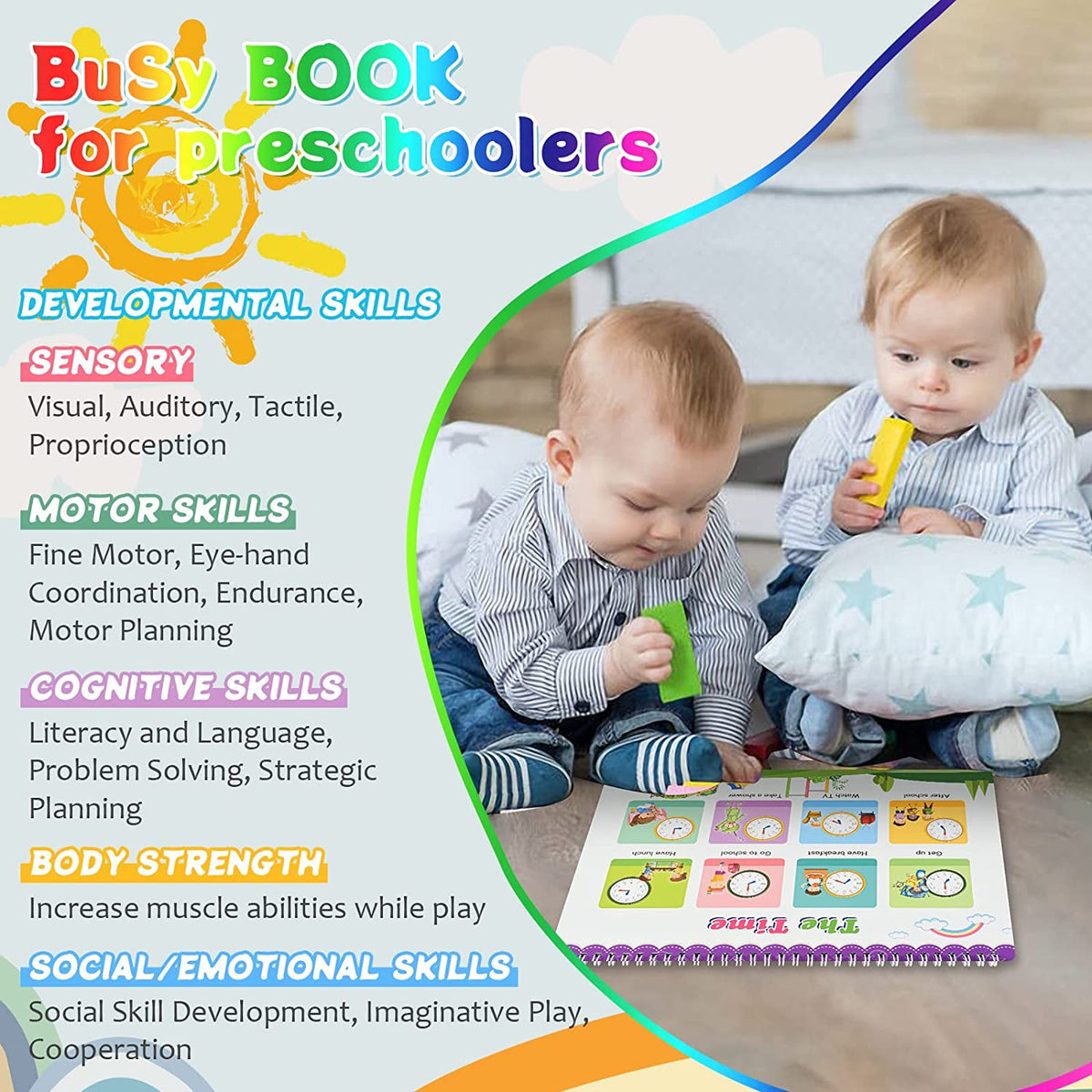 Busy Book Blue