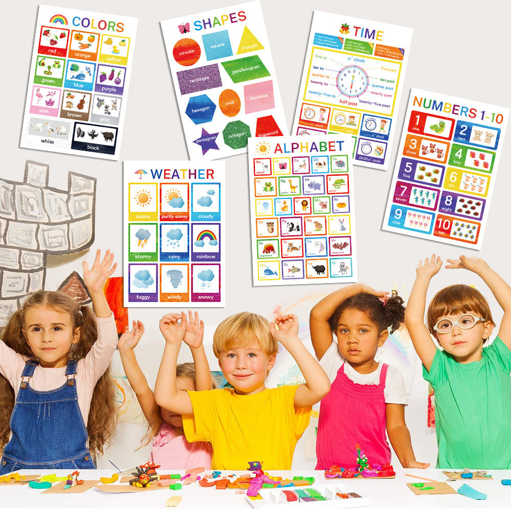 12pc Posters Classroom