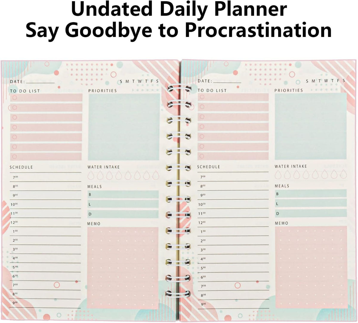 A5 To Do Planner Blue