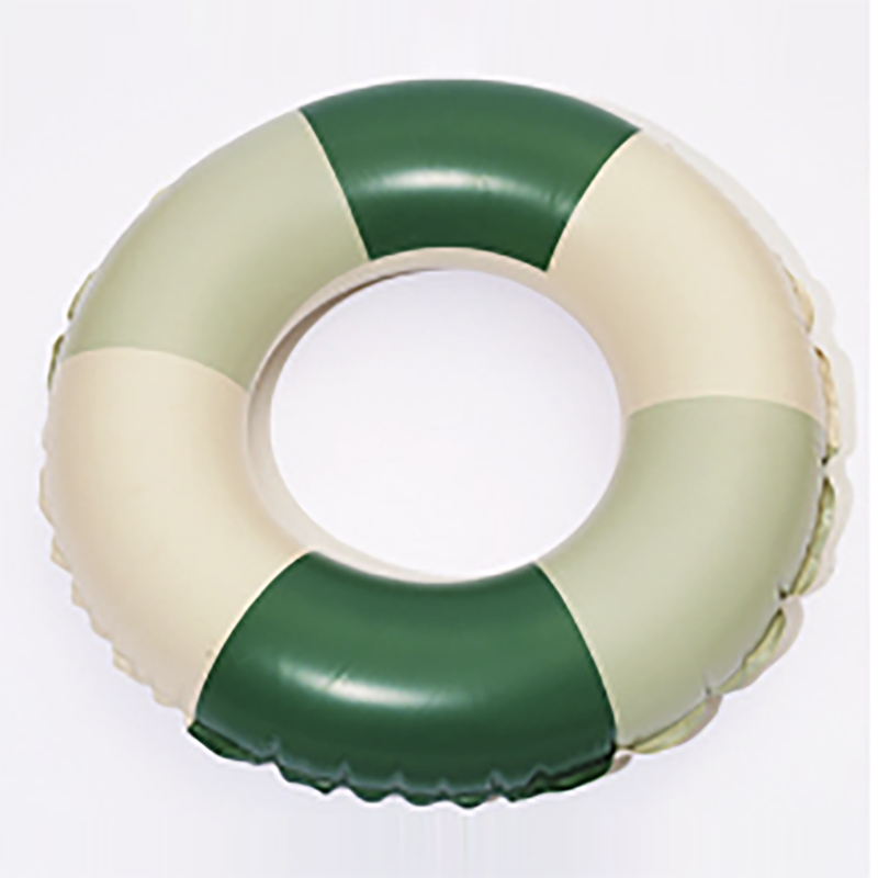 Swim Ring Stripe Green 16cm