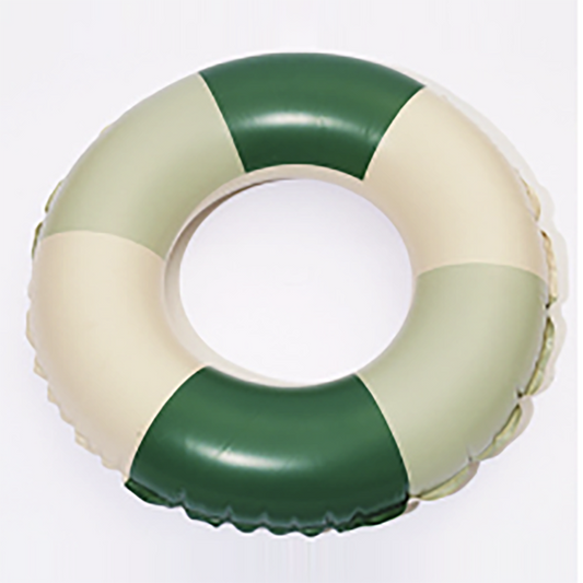 Swim Ring Stripe Green 16cm