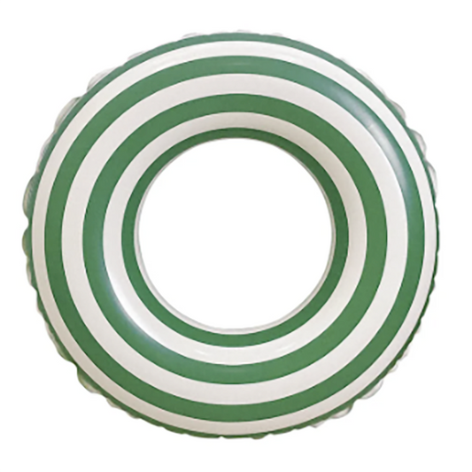 Swim Ring Pin Stripe Green 16cm