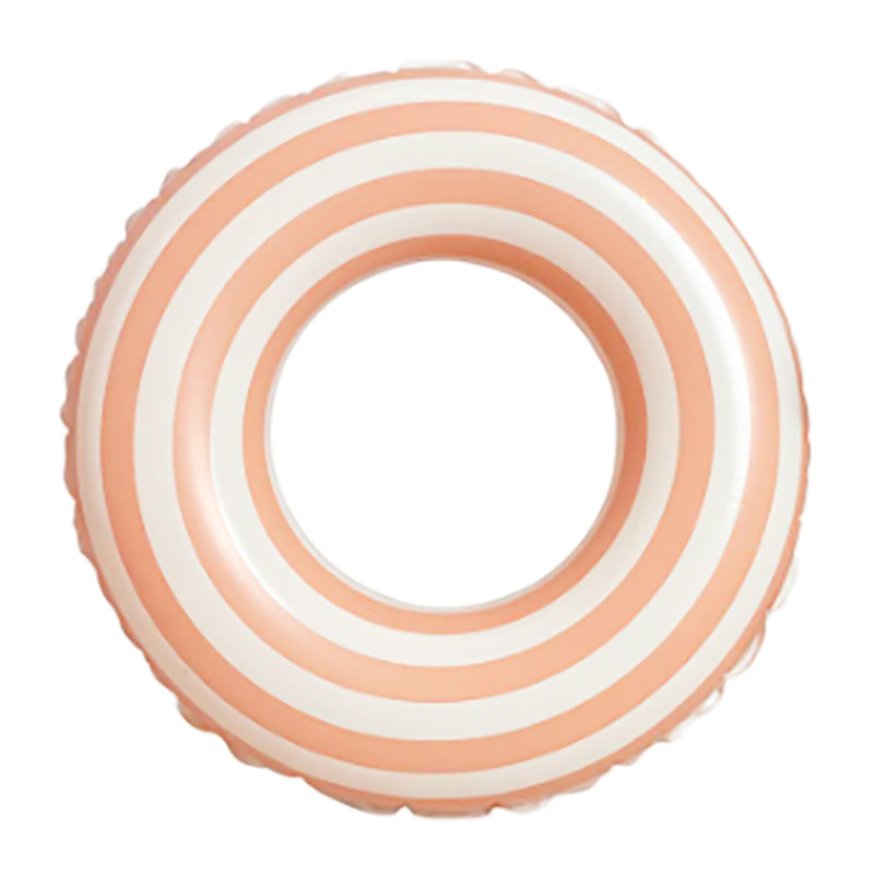 Swim Ring Pin Stripe Peach 16cm