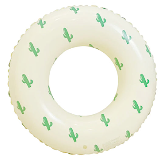 Swim Ring Pin Stripe Green 16cm