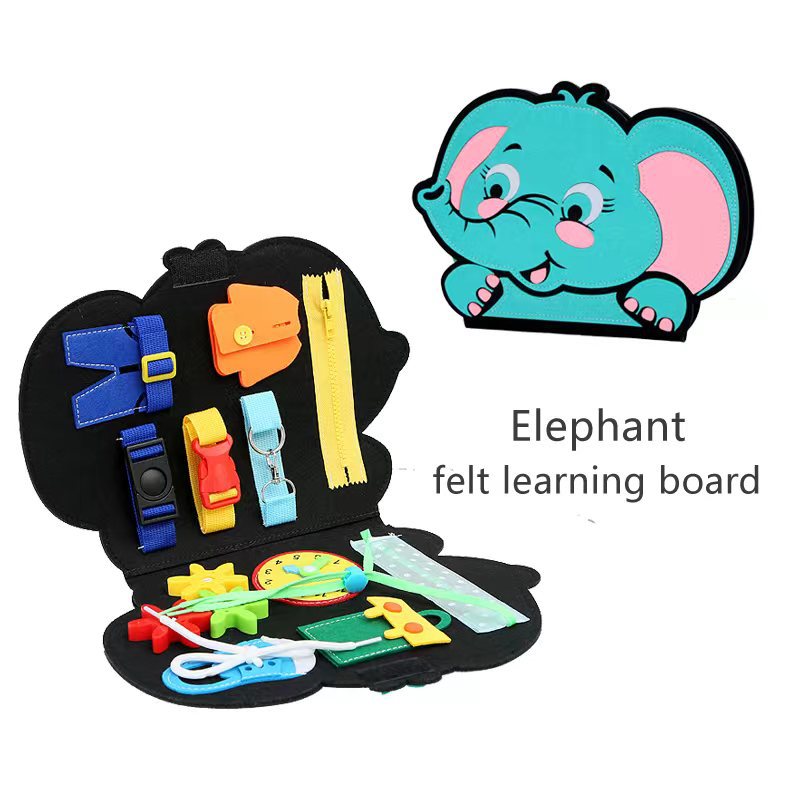 Elephant Felt Busy Book