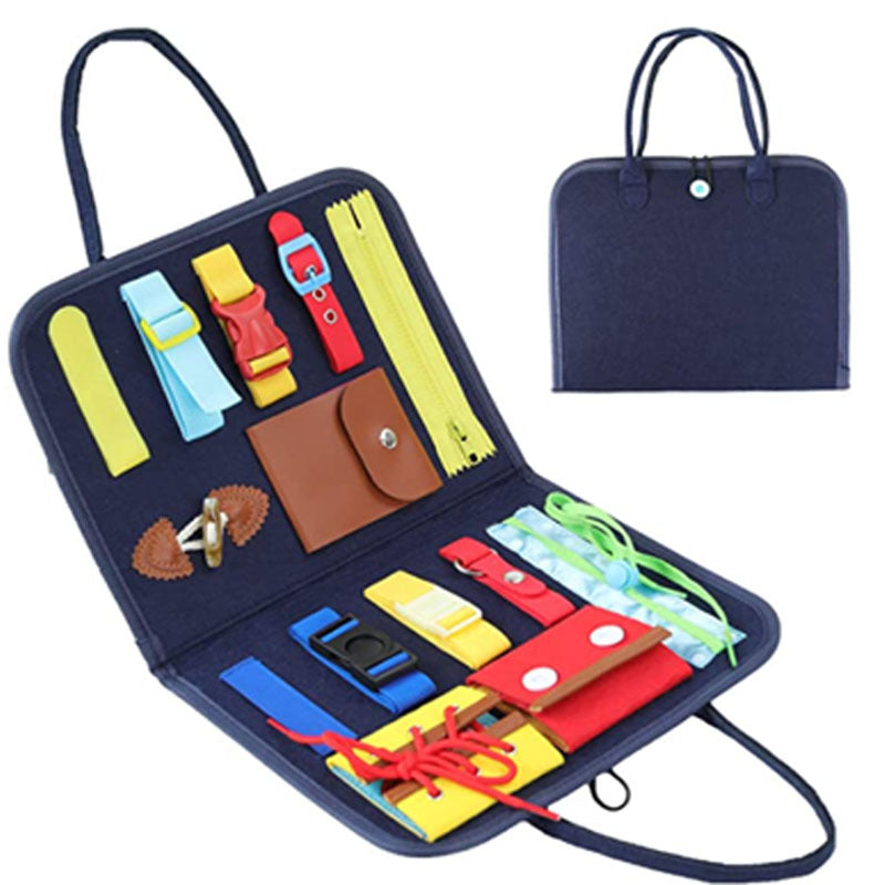 Navy ABC Felt Busy Book