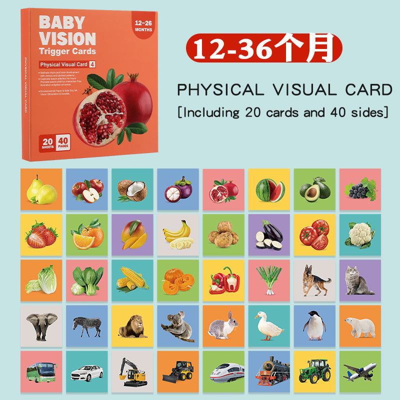 Baby Visual Cards 3-6M