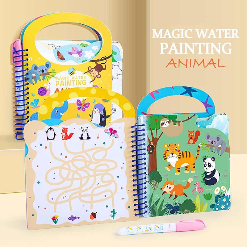 Magic Water Painting Animals