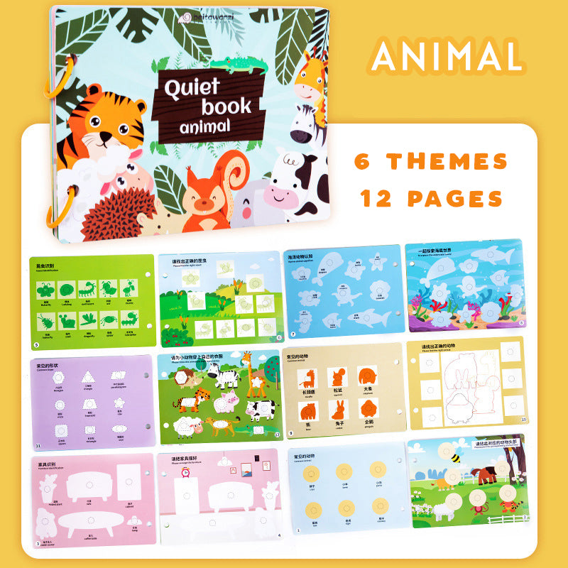 Quiet Book Dinosaurs