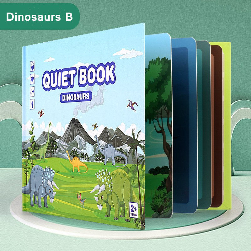 Quiet Busy Book Dinosaur