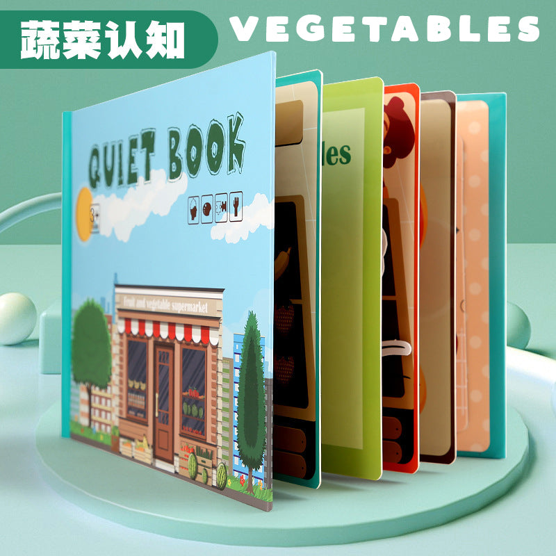Quiet Busy Book Space Lava