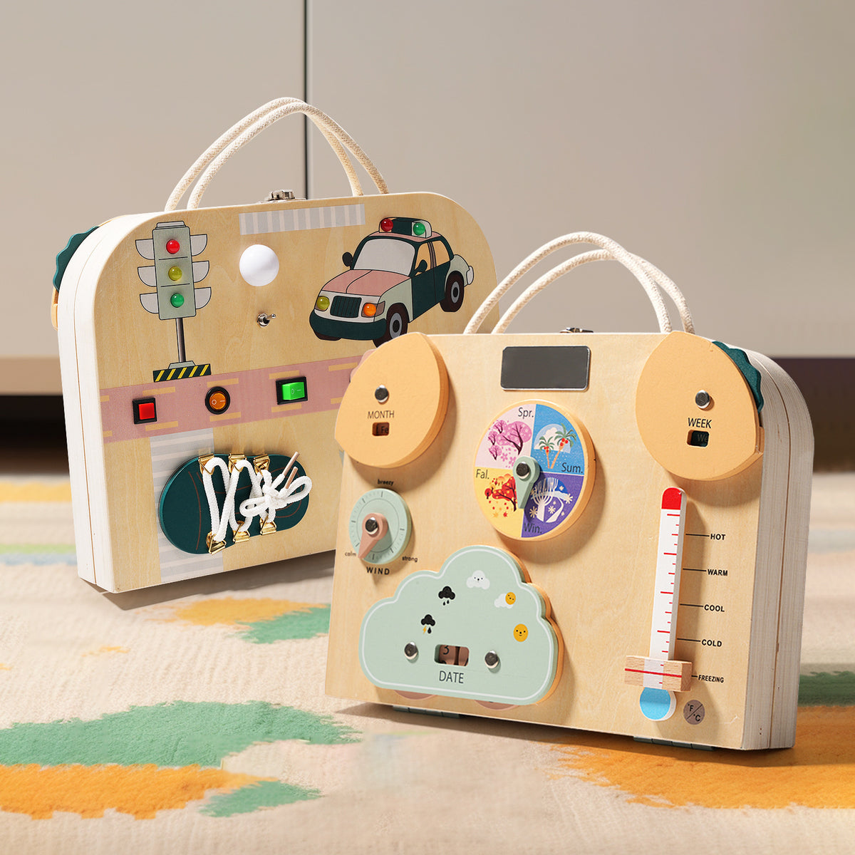 Briefcase Clock