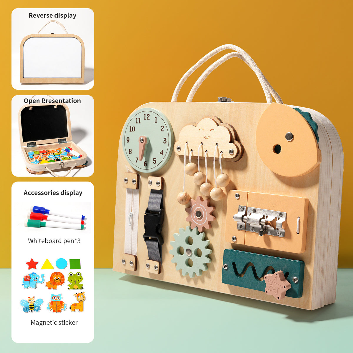 Briefcase Clock