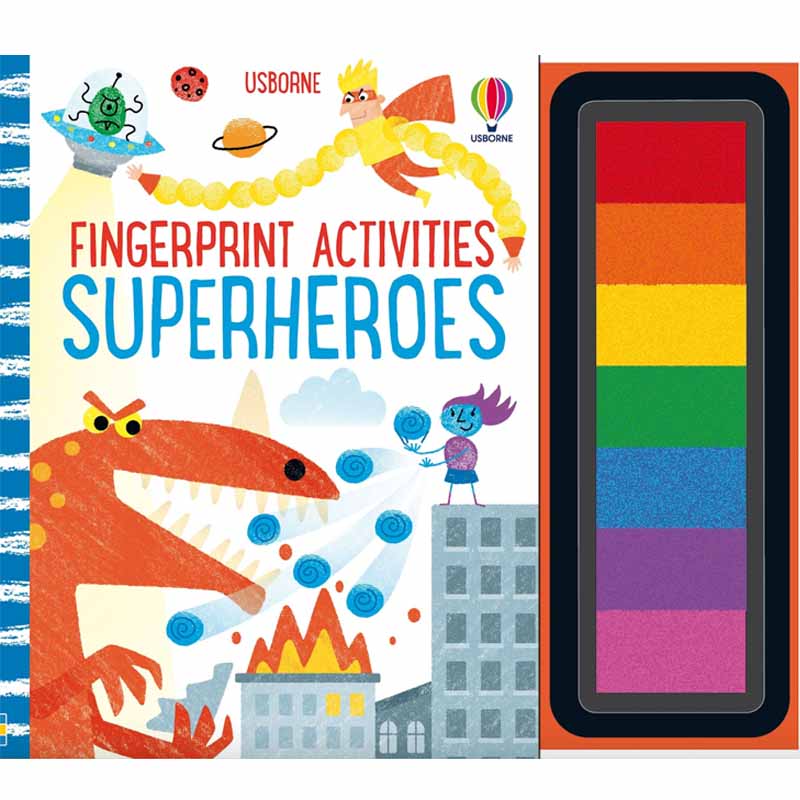 Fingerprint Activities Superheroes