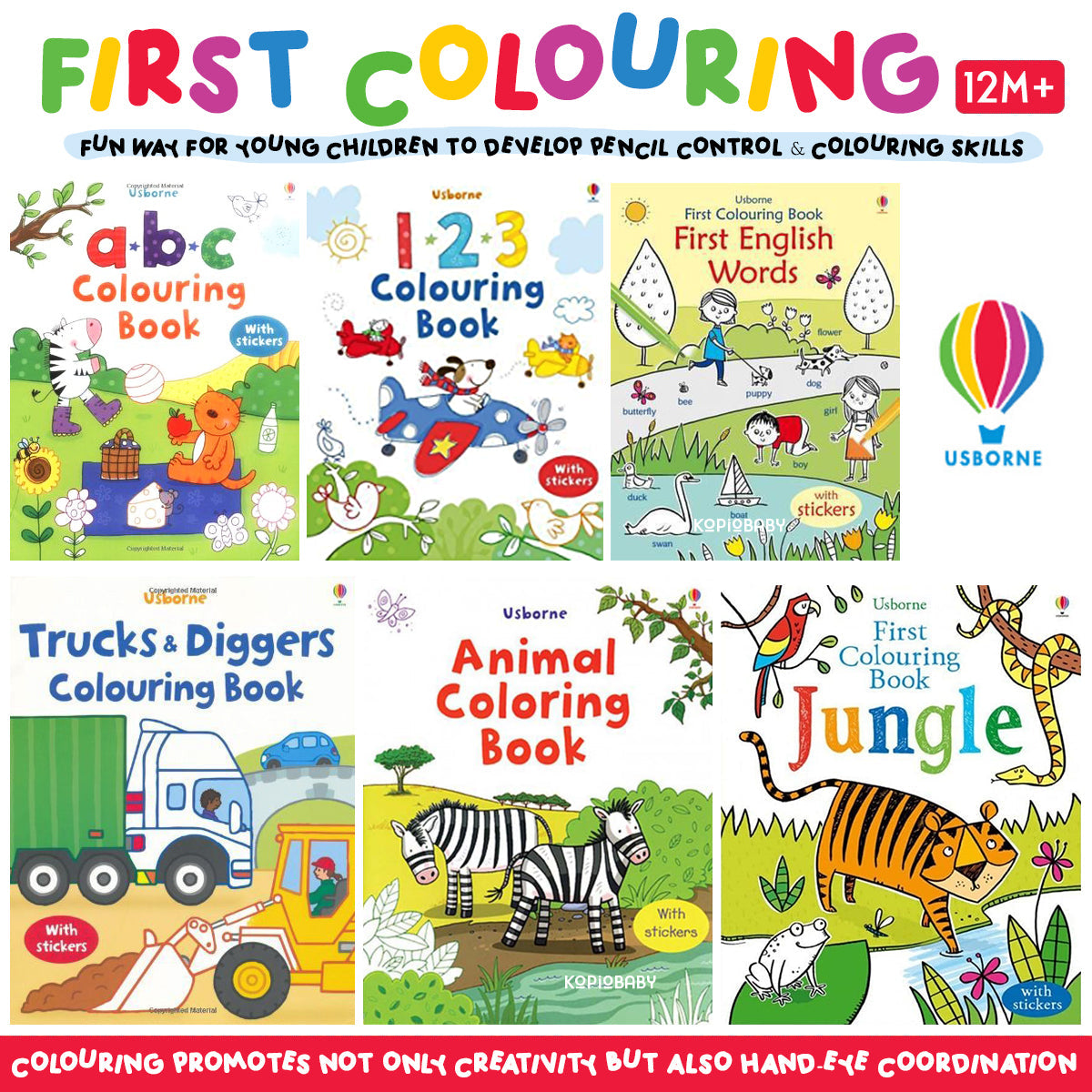 Trucks & Diggers Colouring Book