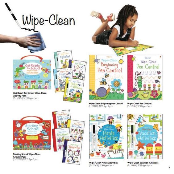 Usborne Wipe Clean Fairy