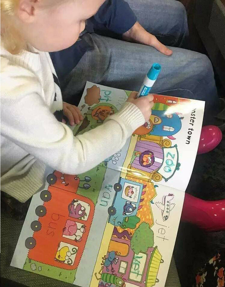Usborne Wipe Clean First Puzzles