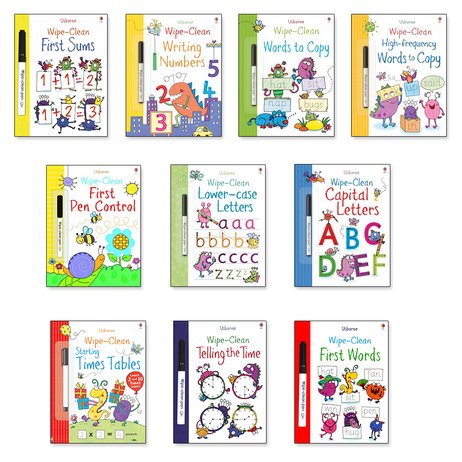 Usborne Wipe Clean First Puzzles