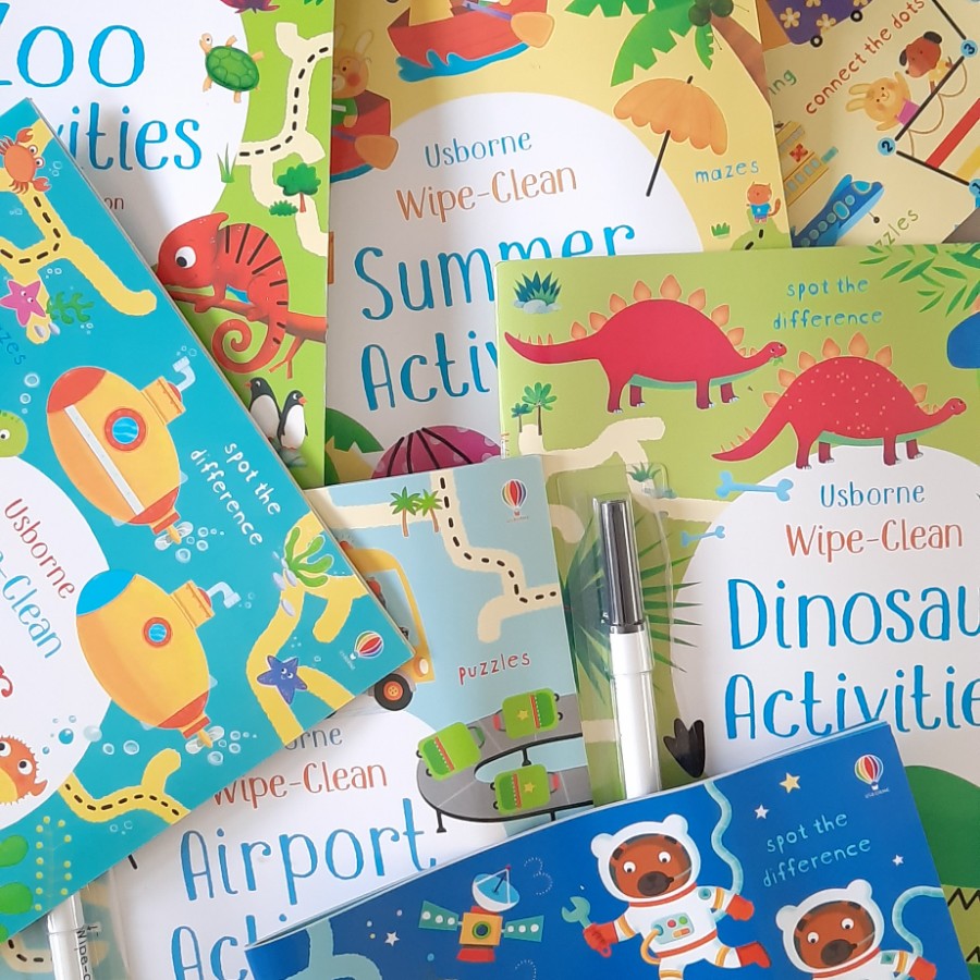 Usborne Wipe Clean First Puzzles