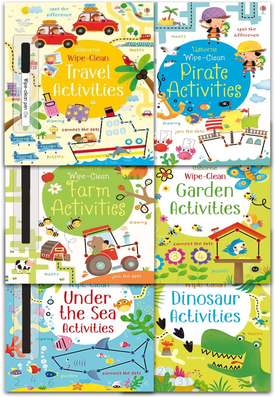 Usborne Wipe Clean Building Site