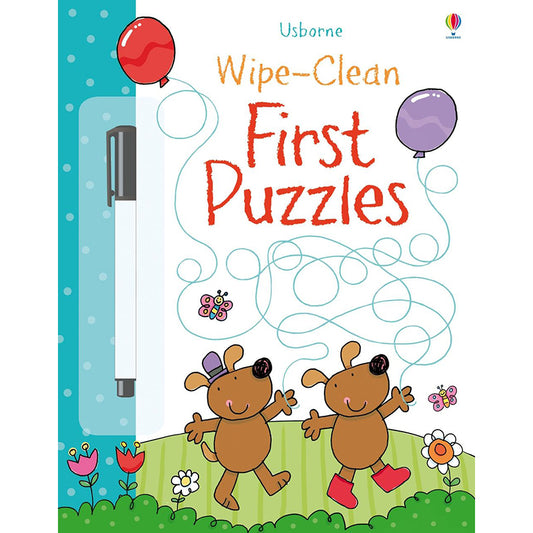 Usborne Wipe Clean First Puzzles