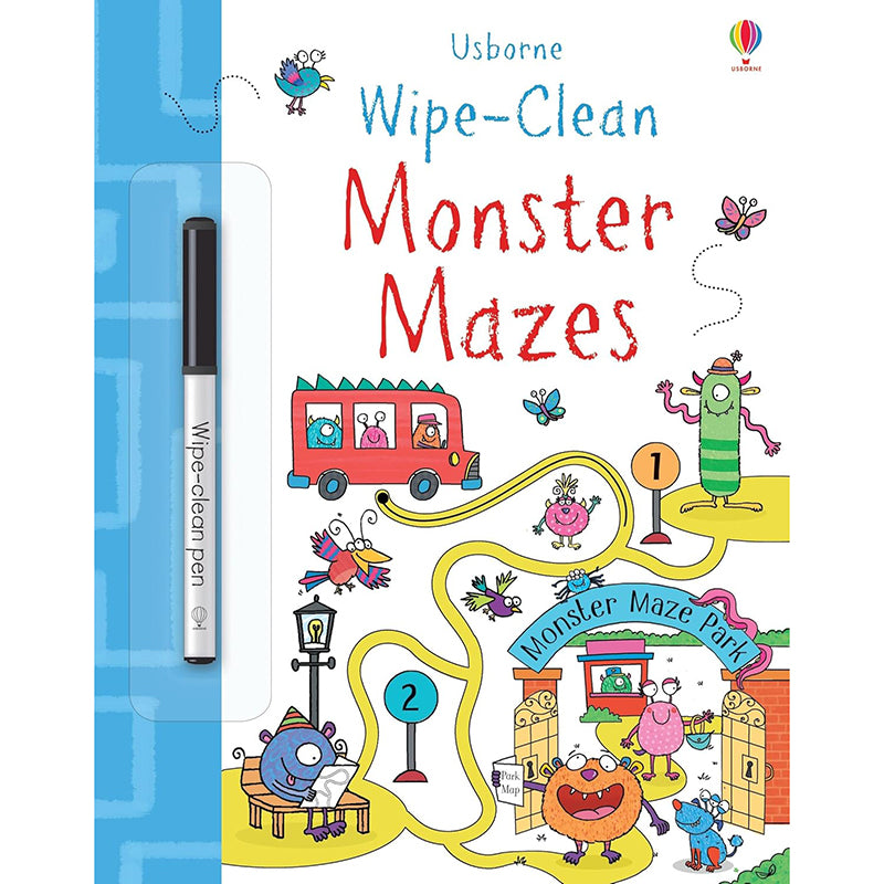 Usborne Wipe Clean Mazes